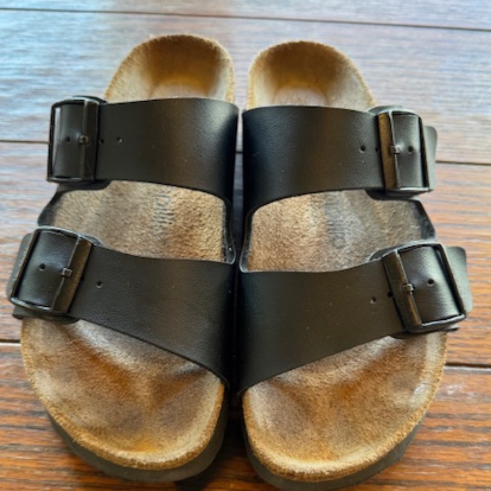 Arizona Platform Birko-Flor - Black Size 37 - Vegan